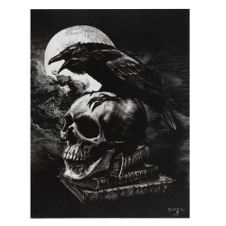 Mały Obraz Poe's Raven by Alchemy